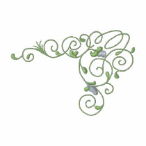 Scroll 0388 embroidered shirts by ZazzleEmbroidery Scroll 0388 embroidered shirts
