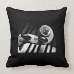 Scroll and Keyboard Pillow by Leslie Harlow pillows