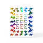 Scroll & Butterfly Christmas Card