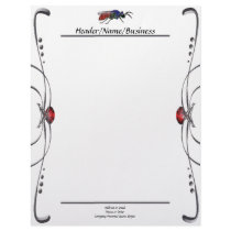 Scroll Cuckoo Wasp Personalized Letterhead