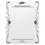 Scroll Cuckoo Wasp Personalized Letterhead