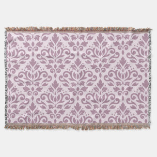 Mauve Throw Blankets | Zazzle