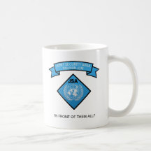 Scroll & Diamond Coffee Mugs
