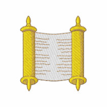 Scroll embroidered shirts