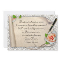 Scroll Custom Invitation