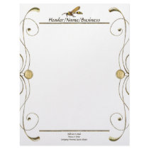 Scroll Potter Wasp Letterhead
