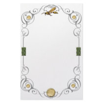 Scroll Potter Wasp Custom Stationery