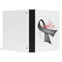 Scroll Ribbon - Diabetes Awareness Binders