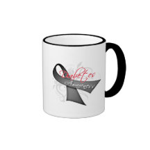 Scroll Ribbon - Diabetes Awareness Mugs