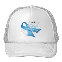 Scroll Ribbon Prostate Cancer Awareness Hat