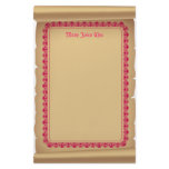 Scroll Stationary Customized Stationery