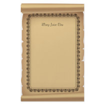 Scroll Stationery