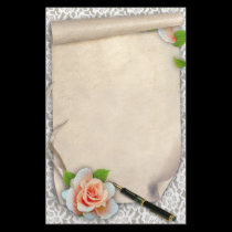 Scroll stationery
