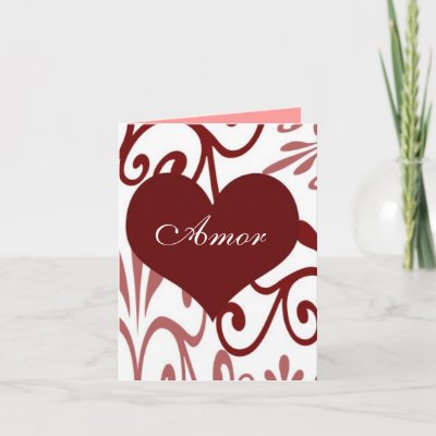 Scroll Valentine-Spanish Cards by honolua88. Happy Valentine's Day!