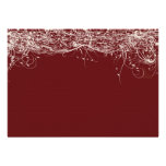 Scrolling Vines Wedding Invitation invitations