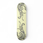 scrollwork skateboard