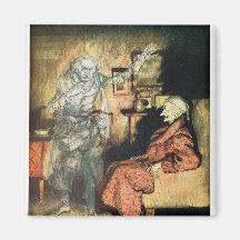 Scrooge and The Ghost of Marley Magnets