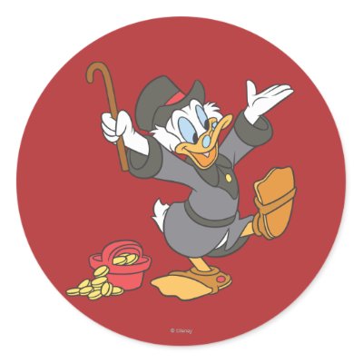 Scrooge McDuck stickers