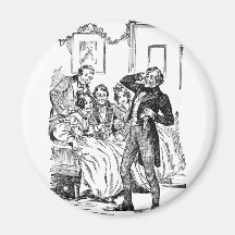 Scrooge's Nephew Fridge Magnets