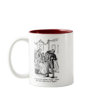 Scrooge's Nephew (with text) Mug