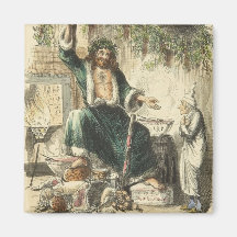 Scrooge's Third Visitor Magnets