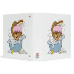 Scrub a Dub Bath Time Bear binders