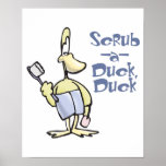 scrub a duck duck posters