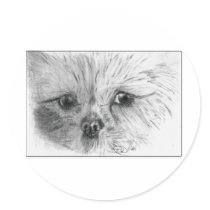 Scruffy stickers