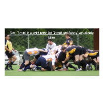 Scrum Cards Photo Greeting Card