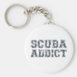 Scuba Addict Basic Keychain