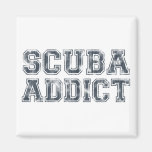Scuba Addict Refrigerator Magnet