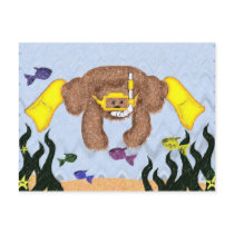 Scuba Bear postcards by nextstopitaly Scuba Bear postcards