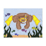 Scuba Bear Postcards