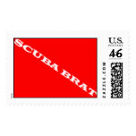 scuba brat stamp