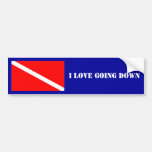 Scuba Bumper Sticker