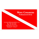 Scuba Business - Personal Card Business Card Template