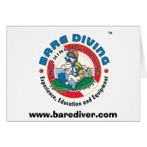 Scuba Crazy Diver Bare Diver www.barediver.com cards