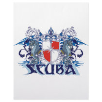 SCUBA CREST CUSTOMIZED LETTERHEAD