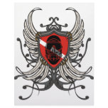 SCUBA CREST CUSTOM LETTERHEAD