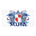 SCUBA CREST CUSTOM PHOTO CARD