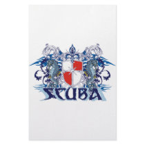 SCUBA CREST stationery by PoliceDiver SCUBA CREST stationery