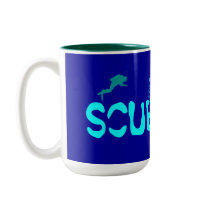 SCUBA DIVE mugs by Barbarasgate SCUBA DIVE mugs