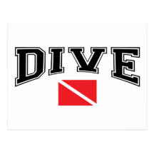 SCUBA DIVE POST CARDS