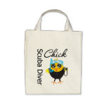 Scuba Diver Chick Bag