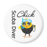 Scuba Diver Chick Magnet
