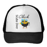 Scuba Diver Chick Trucker Hat