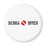 Scuba Diver Cool design! Magnets