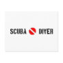 Scuba Diver Cool design! Post Card
