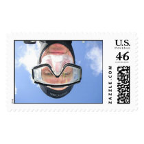 Scuba Diver postage
