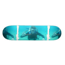 Scuba Diver Skateboard
